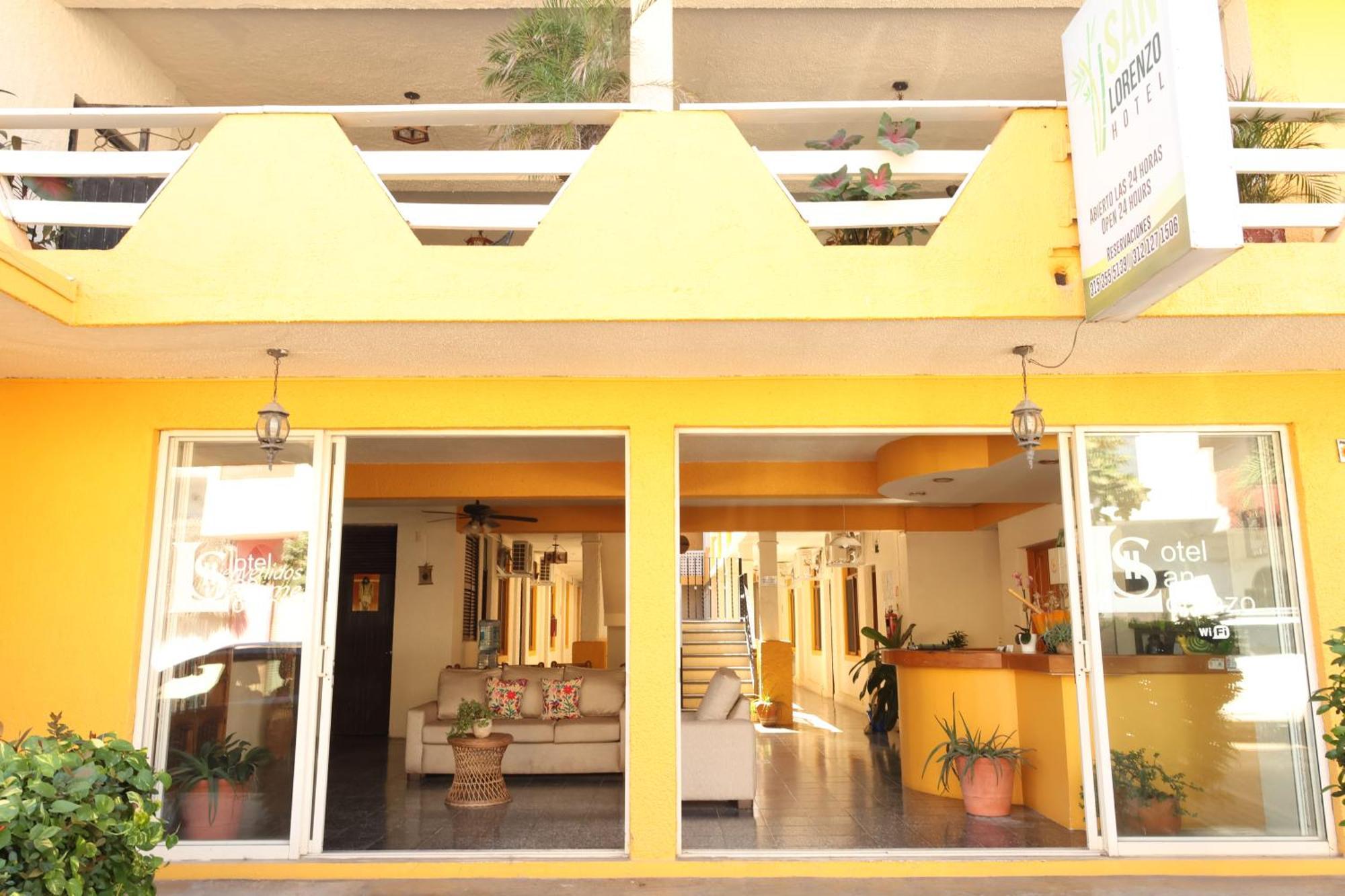 Hotel San Lorenzo Barra de Navidad Exterior foto